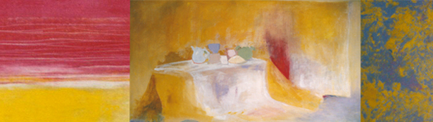 painting rose, rosa mlning