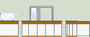 receptionsdisk, reception counter